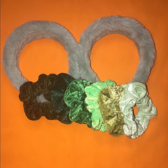 Fur Headbands With Matching Scrunchies - Picture 15 of 16